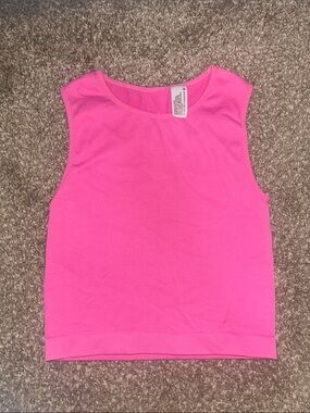 a new day Hot Pink Sleeveless ribbed tank